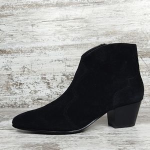 Ash Shoes | Ash Black Suede Leather Ankle Booties | Color: Black | Size: 9 | Pm-94148330's Closet